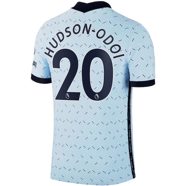 Camiseta Chelsea NO.20 Hudson Odoi Replica Segunda Ropa 2020/21 Azul